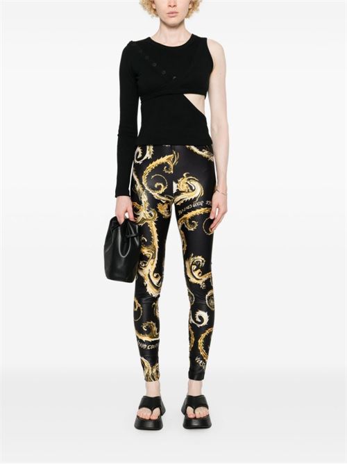 Leggings donna barocco Versace jeans Couture | 77HAC101JS360G89